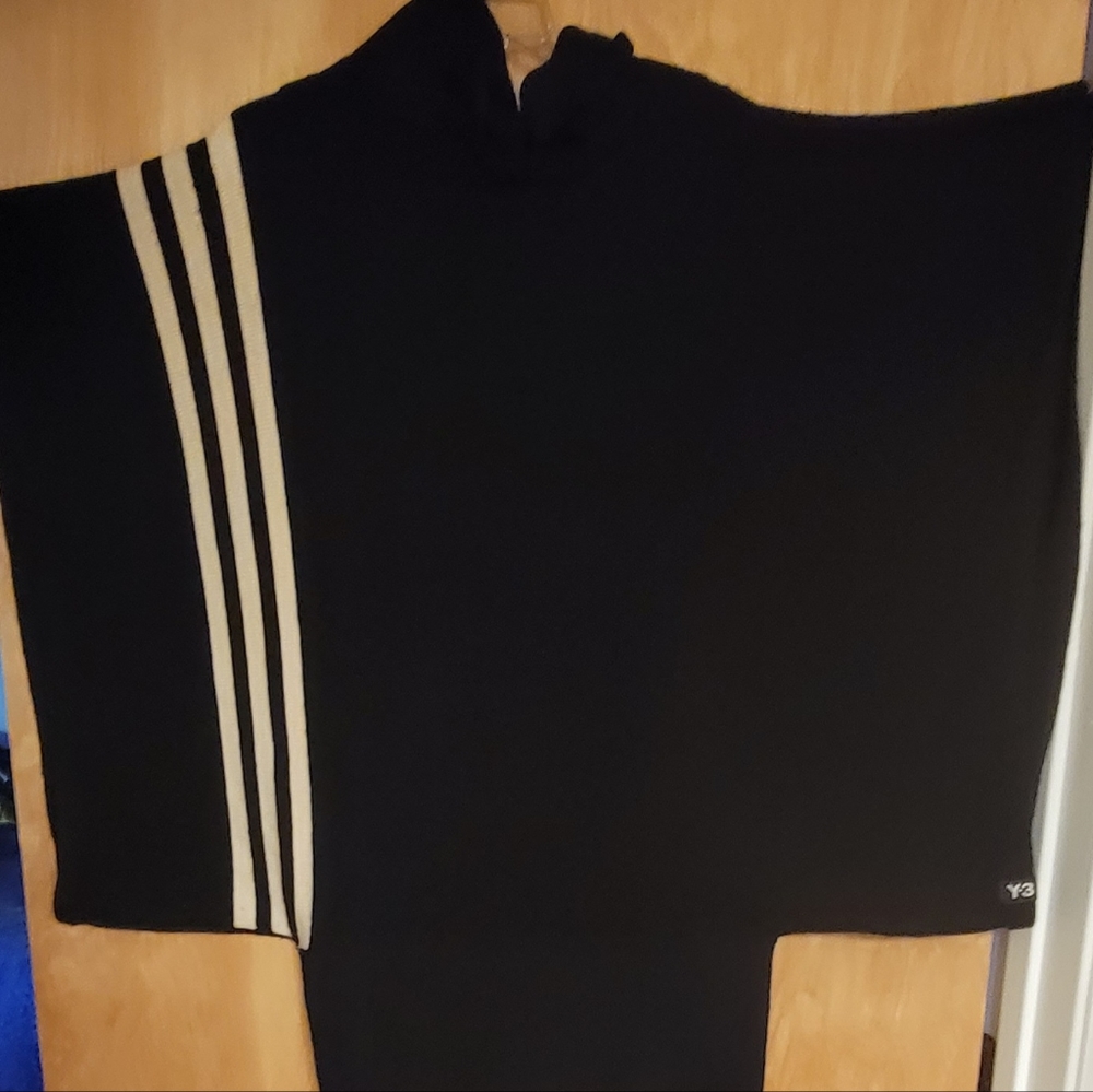 Y3 Yoshi Yamamoto Adidas wool sweater poncho
